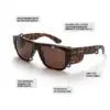 SafeStyle FMTBRP100 Fusions Matte Torte Frame Brown - Image 5