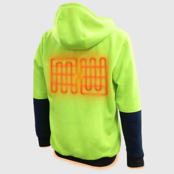 Tradie MJ4289SI HiVis Heated Hoodie - Image 5