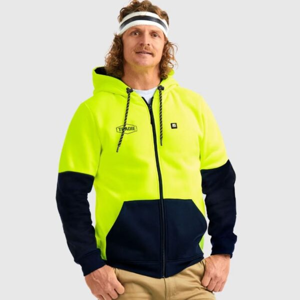 Tradie MJ4289SI HiVis Heated Hoodie