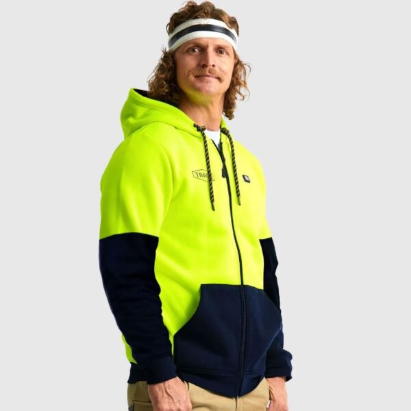 Tradie MJ4289SI HiVis Heated Hoodie - Image 2