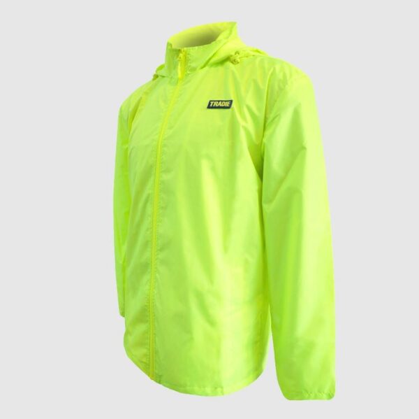 Tradie MJ5262SI Hi Vis Rain Jacket - Image 3