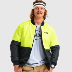 Tradie MJ5533SI Hi Vis Bomber Jacket