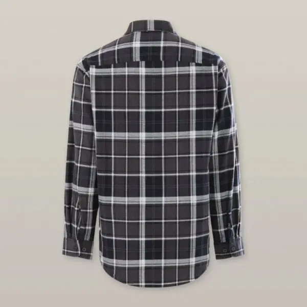 Hard Yakka Y04006 Core LS Closed Front Check Flannel Shirt - Image 6