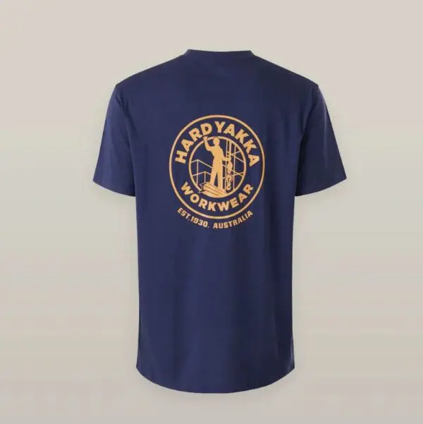 Hard Yakka Y11486 Core SS Heritage Icon Tee - Image 3