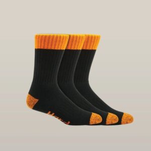 Hard Yakka Y20014 Core Hi Vis Work Crew Sock 3PKHard Yakka Y20014 Core Hi Vis Work Crew Sock 3PK