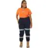 Zadie Workwear Z04P The Middy Pant Reflective - Image 2