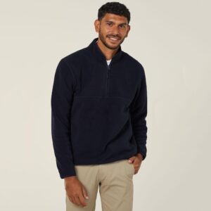 NNT CATBE9 Polar Fleece Zip Neck Pullover