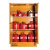 Pratt 5545AS CLASS 3 Flammable Liquid Storage Cabinet 250L 2 Door 3 Shelves - Image 3