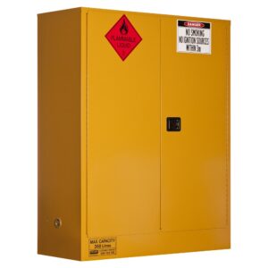 Pratt 5560AS CLASS 3 Flammable Liquid Storage Cabinet 350L 2 Door 3 Shelves