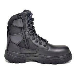 Wide Load 790BZN 8 Inch Soft Toe Zip/ Lace Up Non Safety Boot