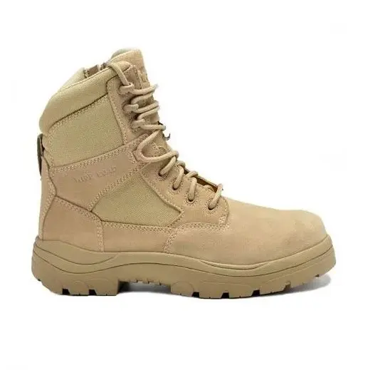 Wide Load 790SZN 8 Inch Sand Soft Toe Zip/ Lace Up Non Safety Boot - Image 2