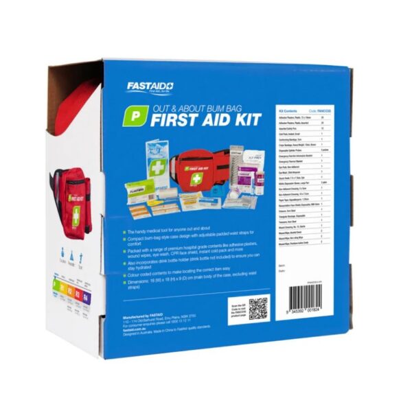 FastAid FANCO35 Out & About™ Bum-bag First Aid Kit - Image 4