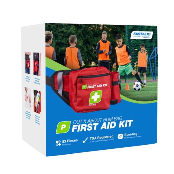 FastAid FANCO35 Out & About™ Bum-bag First Aid Kit - Image 3