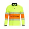 WORKIT 5014TC Womens Traffic Control HiVis L/S Taped Polo Shirt