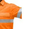 Bisley BS1491T X Airflow™ Hi Vis Taped Stretch Ripstop Shirt - Image 6