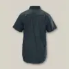 Hard Yakka Y07510 Short Sleeve Open Front Cotton Drill Work Shirt - Image 8