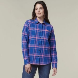 Hard Yakka Y08744 Womens Check FlannieHard Yakka Y08744 Womens Check Flannie