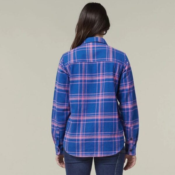 Hard Yakka Y08744 Womens Check Flannie - Image 3