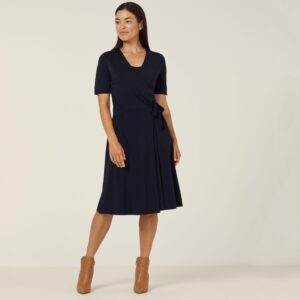 NNT CAT699 Matt Jersey Wrap Dress