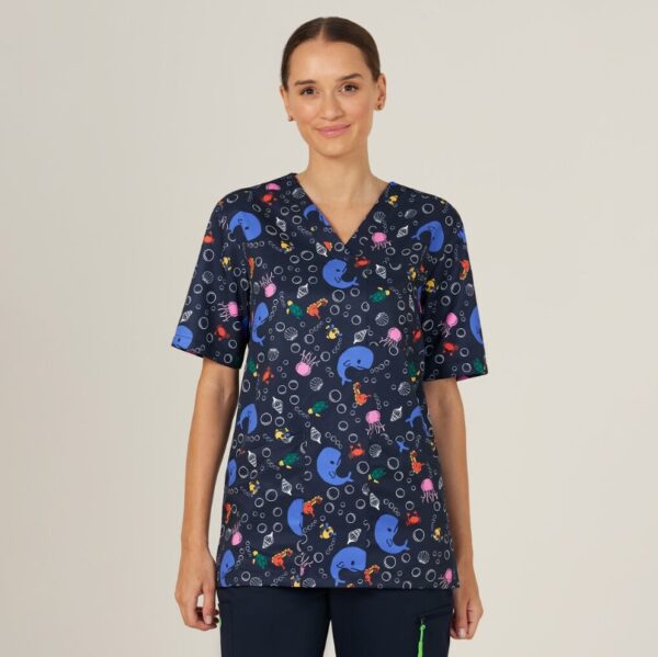 NNT CATRFW Under the Sea Scrub Top