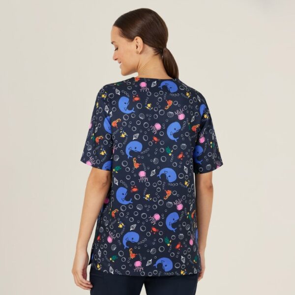 NNT CATRFW Under the Sea Scrub Top - Image 2