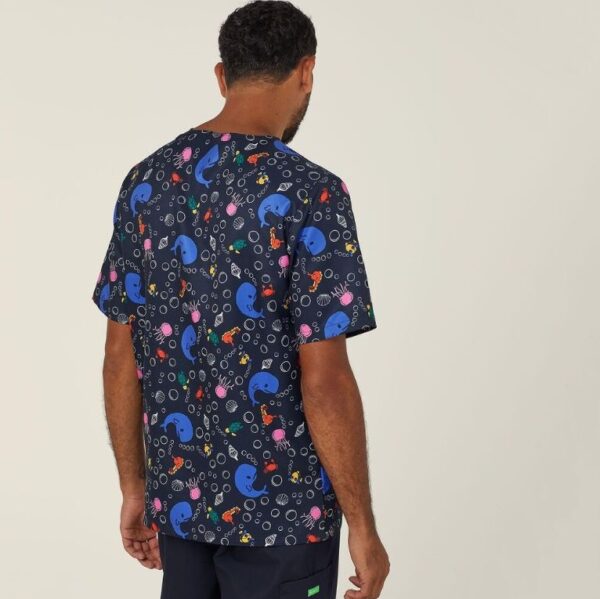 NNT CATRFW Under the Sea Scrub Top - Image 5