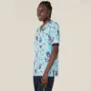 NNT CATRGK Festive Santa Pool Party Scrub Top - Image 6