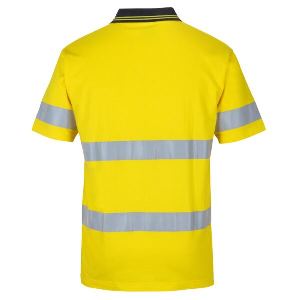 JB'S Wear 6DCPS Hi Vis D+N S/S Cotton Polo - Image 6