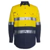 JB's Wear 6DNWL HiVis Long Sleeve Day and Night 150G Shirt - Image 15