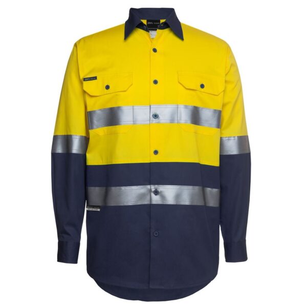 JBs Wear 6DNWL HiVis Long Sleeve Day and Night 150G Shirt - Image 15