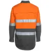 JB's Wear 6DNWL HiVis Long Sleeve Day and Night 150G Shirt - Image 7