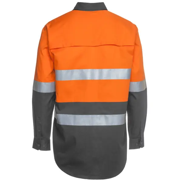 JB's Wear 6DNWL HiVis Long Sleeve Day and Night 150G Shirt - Image 7