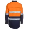 JB's Wear 6DNWL HiVis Long Sleeve Day and Night 150G Shirt - Image 3
