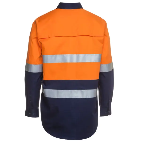 JB's Wear 6DNWL HiVis Long Sleeve Day and Night 150G Shirt - Image 3