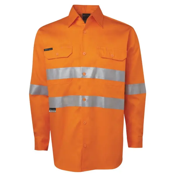 JB's Wear 6DNWL HiVis Long Sleeve Day and Night 150G Shirt - Image 8