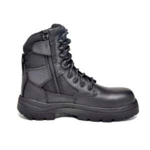 Wide Load 790BZC 8 Inch Soft Toe Zip/ Lace Up Safety Boot