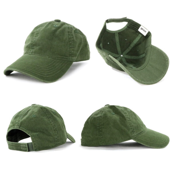 Grace Collection AH130 Enzyme Washed Cap - Image 2