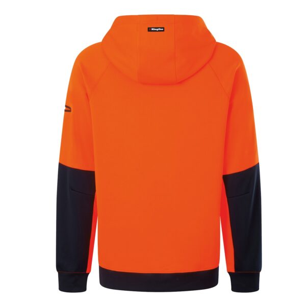 KingGee K55012 Originals Hi Vis Water Repellent Hoodie - Image 2