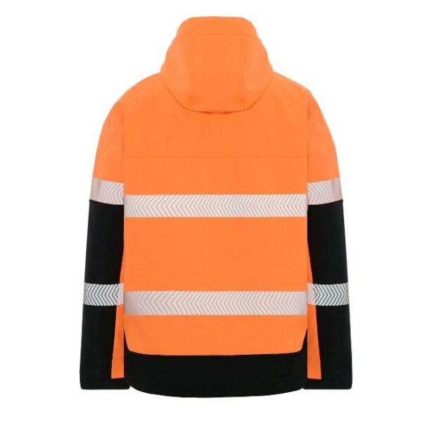 Rainbird 8685 Hi Vis Mathews Hooded Softshell Jacket - Image 7