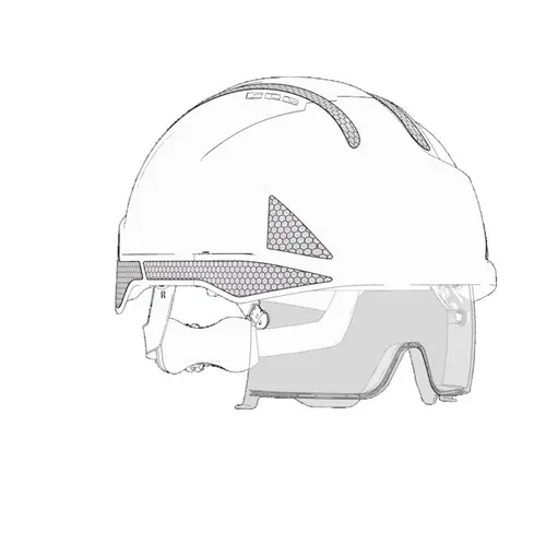 PIP AHV400-002-900 EVO Vista CR2 Reflective Decals Pack of 10 - Image 2