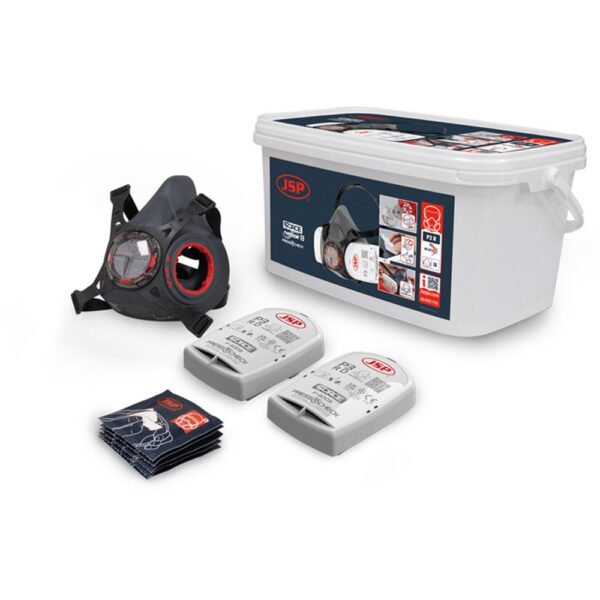 PIP BHT0A3-0L5-UAN  Force Typhoon 8 Half Mask Respirator Asbestos/Silica/Dust Kit W/P2 Filters