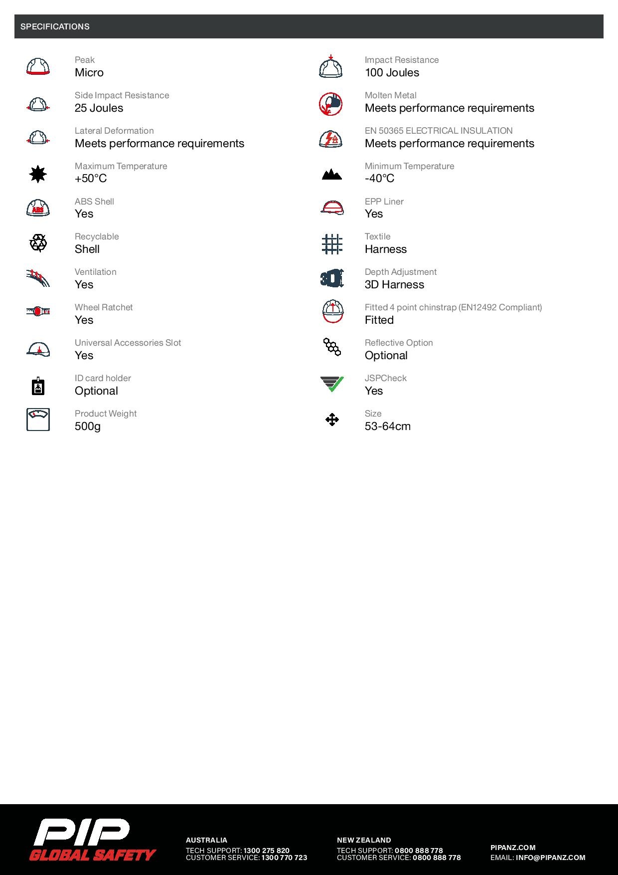Product Specification