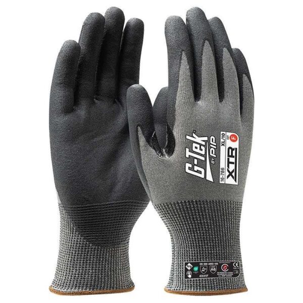 PIP 16-786 G-Tek Xtr 18G Cut F Palm Dip Glove