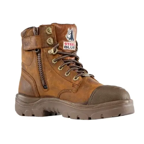 Steel Blue 312639 Argyle® Zip Scuff Waterproof Safety Boots - Image 2