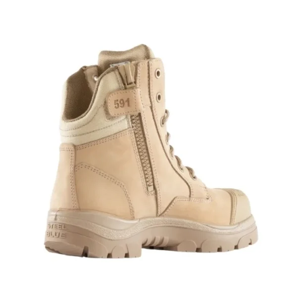 Steel Blue 318591 Southern Cross® Zip Scuff Composite Safety Boots - Image 3