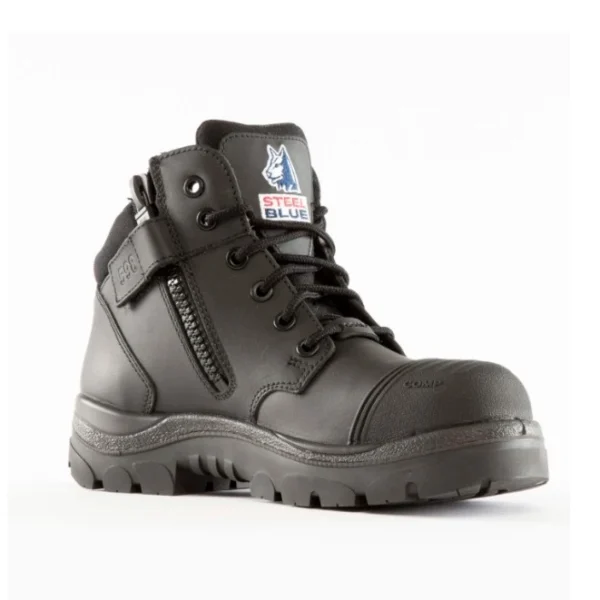 Steel Blue 318598 Parkes Zip Scuff Composite Safety Boots - Image 9