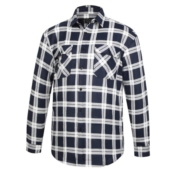 Pilbara RM123SOF Open Front Flannelette Shirt - Image 3