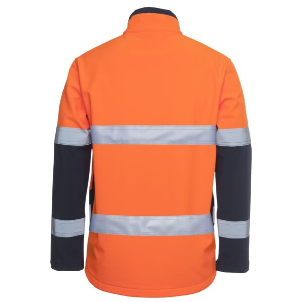 JBs Wear 6DWJ Hi Vis Day/Night Three Layer Softshell Jacket - Image 4