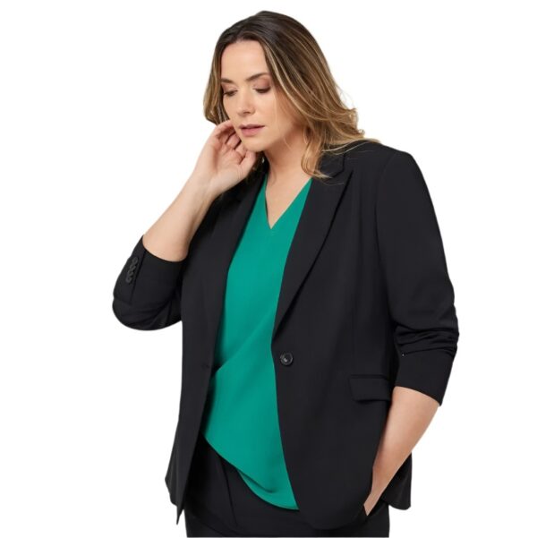 NNT CAT1H8 Crepe Stretch Long Length Jacket - Image 2