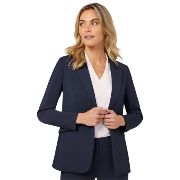 NNT CAT1H8 Crepe Stretch Long Length Jacket - Image 5